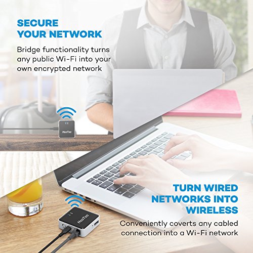 Book Cover HooToo Wireless Travel Router, USB Port, High Performance- TripMate Nano (Not a Hotspot)