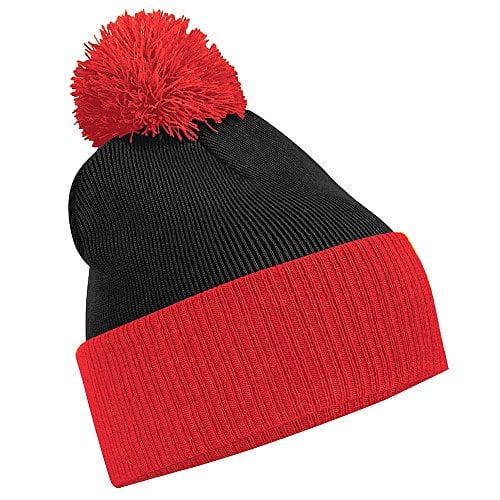 Book Cover Beechfield Snowstar Duo Two-Tone Winter Beanie Hat