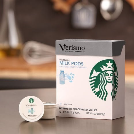 Book Cover Starbucks Verismo Milk Pods, 12 CT