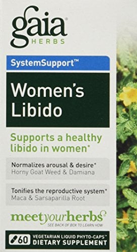 Book Cover Women's Libido, 60 Vegan Liquid Phyto-Caps, Gaia Herbs