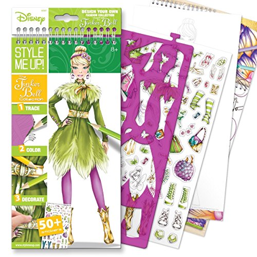 Book Cover Style Me Up! The Tinker Bell Collection Small Sketchbook (English)