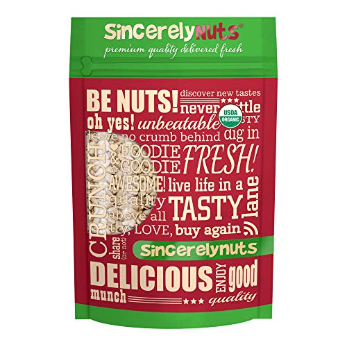 Book Cover Sincerely Nuts Organic Sunflower Seed Kernels Raw (No Shell) (3lb bag) | Nutritious Antioxidant Rich Superfood Snack | Source of Protein, Fiber, Essential Vitamins & Minerals | Vegan and Gluten Free
