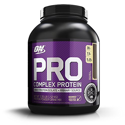 Book Cover OPTIMUM NUTRITION Pro Complex Whey Protein Powder Blend, Rich Milk Chocolate, 3.35 lbs (Packaging May Vary)