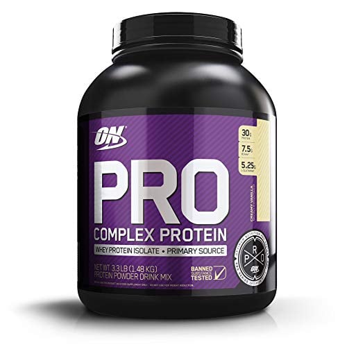 Book Cover Optimum Nutriton Pro Complex, Whey Protein Powder Blend, Creamy Vanilla, 3.31 Pounds (Packaging May Vary)