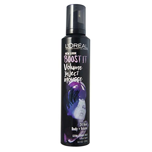 Book Cover L'Oreal Boost It Volume Inject Mousse Aerosol 8.3 oz.