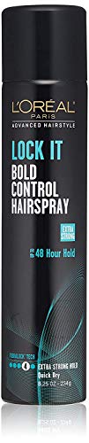 Book Cover L'Oreal Paris Advanced Hairstyle Lock It Bold Control Hairspray 8.25 Ounce