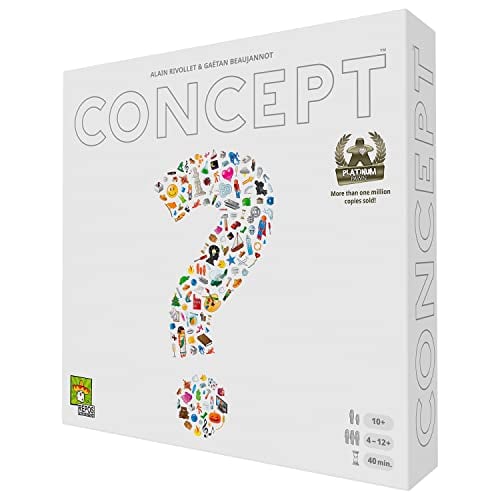 Book Cover Concept Party Game | Award-Winning Board Game | Team-Based Guessing | Fun Family Game for Adults and Kids | Ages 10+ | 4-12 Players | Average Playtime 40 Minutes | Made by Repos Production