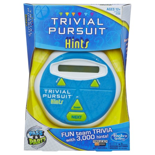 Book Cover Trivial Pursuit Hints Game