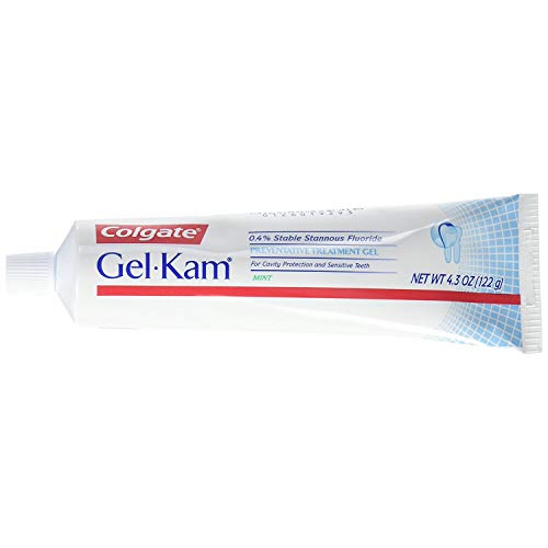 Book Cover Gel-Kam Fluoride Preventive Treatment Gel Mint Flavor 4.30 oz (Pack of 4)