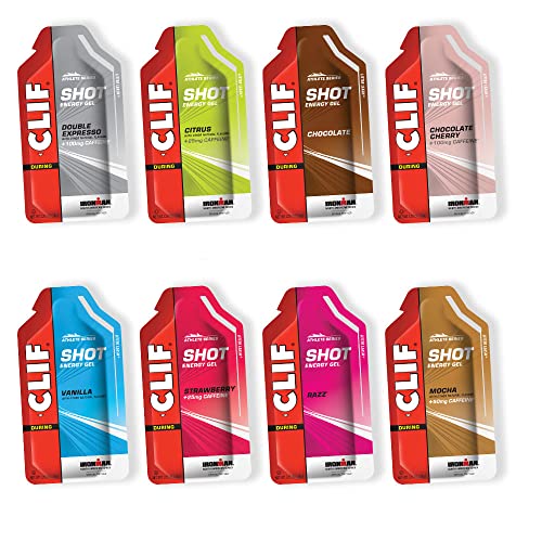 Book Cover Clif Shot Energy Gel Variety Pack - 24 pcs total