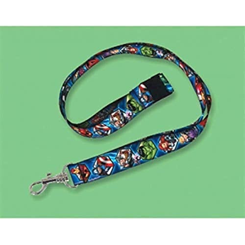 Book Cover Amscan AM-393836 393836 Lanyards, Nylon, Multicolor