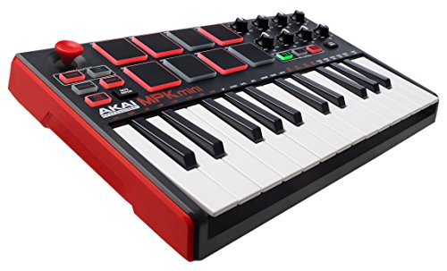 Book Cover Akai Professional MPK Mini MKII | 25-Key Portable USB MIDI Keyboard With 8 Backlit Performance-Ready Pads, 8-Assignable Q-Link Knobs & A 4-Way Thumbstick