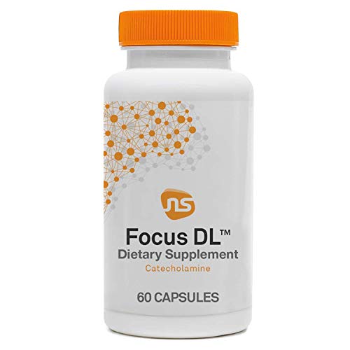 Book Cover NeuroScience Focus DL - Focus Supplements for Adults, Kids + Teens - Promote Sustained Brain Focus, Memory + Concentration with 1000mg DL-Phenylalanine - Brain Health Support Supplement (60 Capsules)