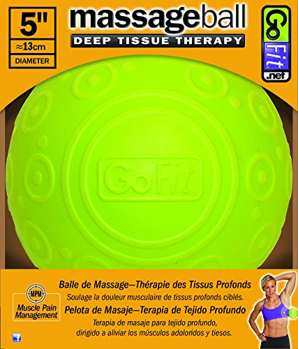 Book Cover GoFit 5 Inch Massage Ball - Muscle Pain Management
