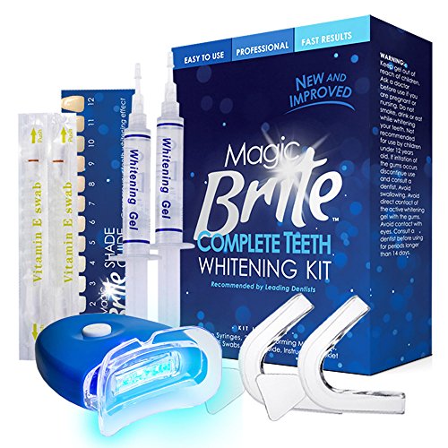 Book Cover MagicBrite Complete Teeth Whitening Kit At Home Whitening