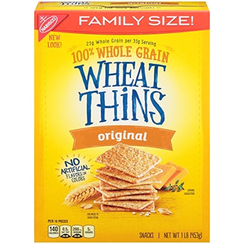 Book Cover Wheat Thins Crackers (Original, 16-Ounce Boxes, 6-Pack)