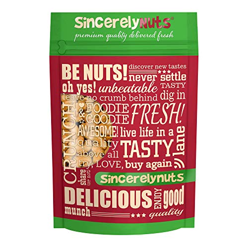 Book Cover Sincerely Nuts Whole Cashews Roasted & Salted - Two (2) Lb. Bag - Insanely Delicious and Fresh - Packed with Antioxidants - Kosher