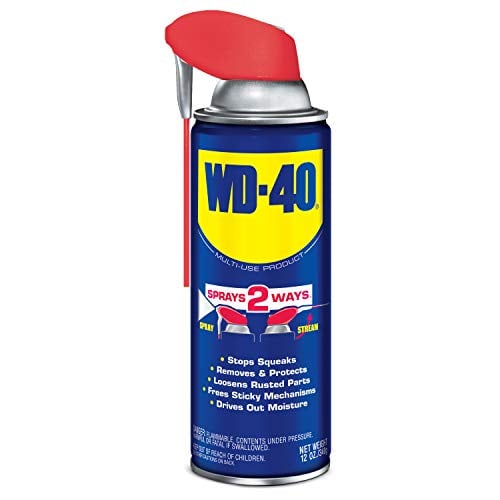 Book Cover WD-40 Multi-Use Product with SMART STRAW SPRAYS 2 WAYS, 12 OZ