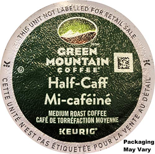 Book Cover Keurig, Green Mountain Coffee, Half-Caff, 24 K-Cup Packs for Keurig Brewing System (Packaging May Vary)