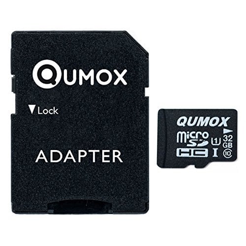 Book Cover QUMOX 32GB MICRO SD MEMORY CARD CLASS 10 UHS-I 32 GB HighSpeed Write Speed 15MB/S read speed upto 70MB/S