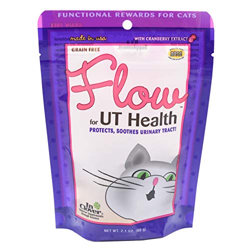 Book Cover In Clover Flow Soft Chews for Daily Support for UT Health in Cats, Scientifically Formulated with Natural Ingredients for a Healthy Urinary Tract. 2.1oz. (60ct)