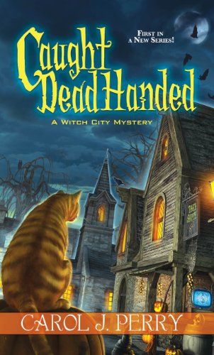 Book Cover Caught Dead Handed (A Witch City Mystery Book 1)