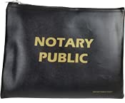 Book Cover Notary Supply Bag - Large