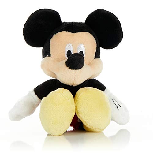 Book Cover KIDS PREFERRED Disney Baby Mickey Mouse Stuffed Animal Plush Toy Mini Jingler, 6.5 inches