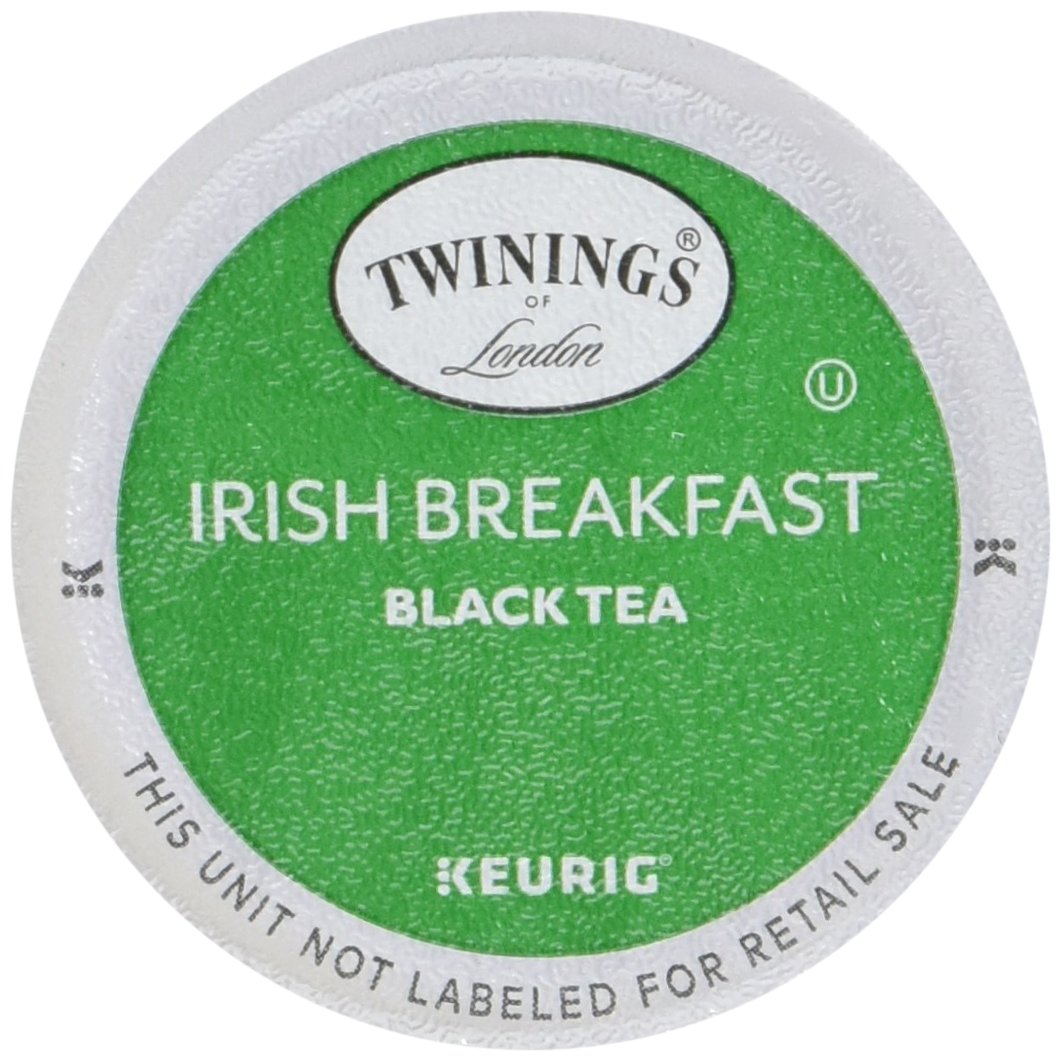 Book Cover Twinings Irish Breakfast Tea Keurig K-Cups, 12 Count 12 Count (Pack of 1)