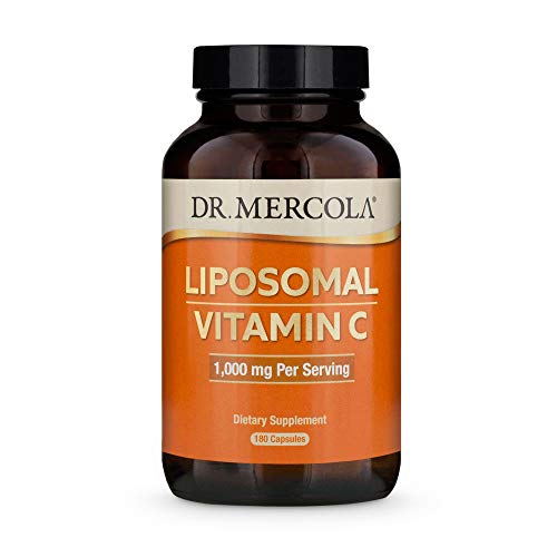Book Cover Dr Mercola Liposomal Vitamin C, 1,000mg, 180 Capsules, 90 Days Supply
