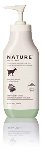 Book Cover Nature by Canus, Fresh Goat's Milk Moisturizing Lotion, Fragrance-Free