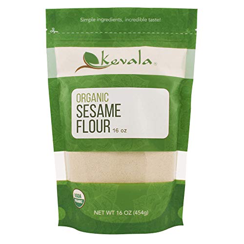 Book Cover Kevala Organic Sesame Flour 16 oz 453 g