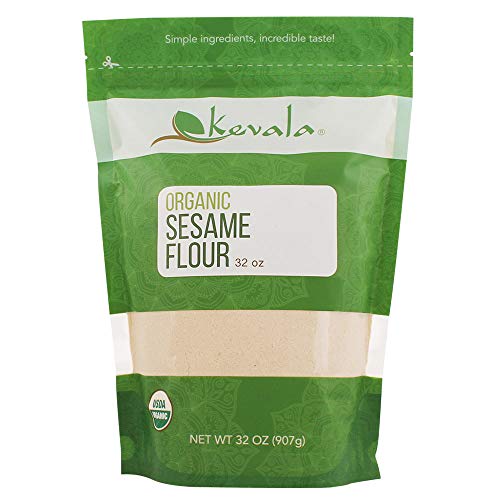 Book Cover Kevala Organic Sesame Flour 2 lb - Gluten-free, peanut-free