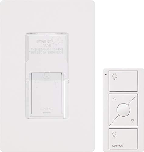 Book Cover Lutron Caseta Wireless Pico Wall-Mounting Kit, PJ2-WALL-WH-L01, White, 1 pack,
