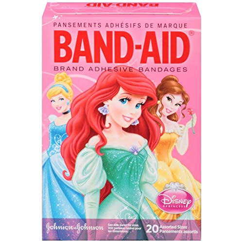 Book Cover Band-Aid Bandages - Princess - 20 ct - 2 pk