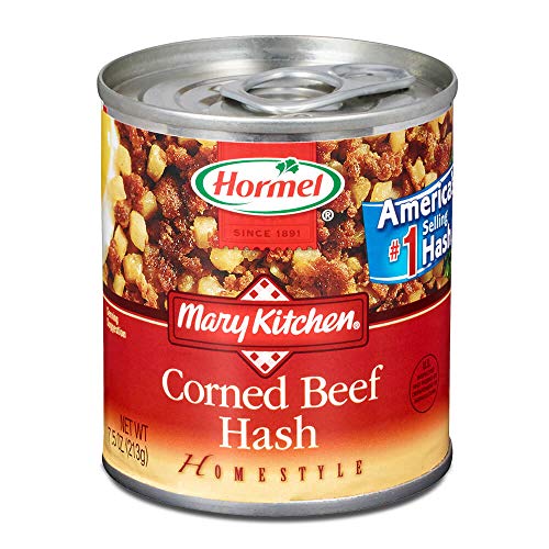Book Cover Hormel Mary Kitchen, Homestyle Corned Beef Hash 7.5 oz Can, Case Packed, (Pack of 6)