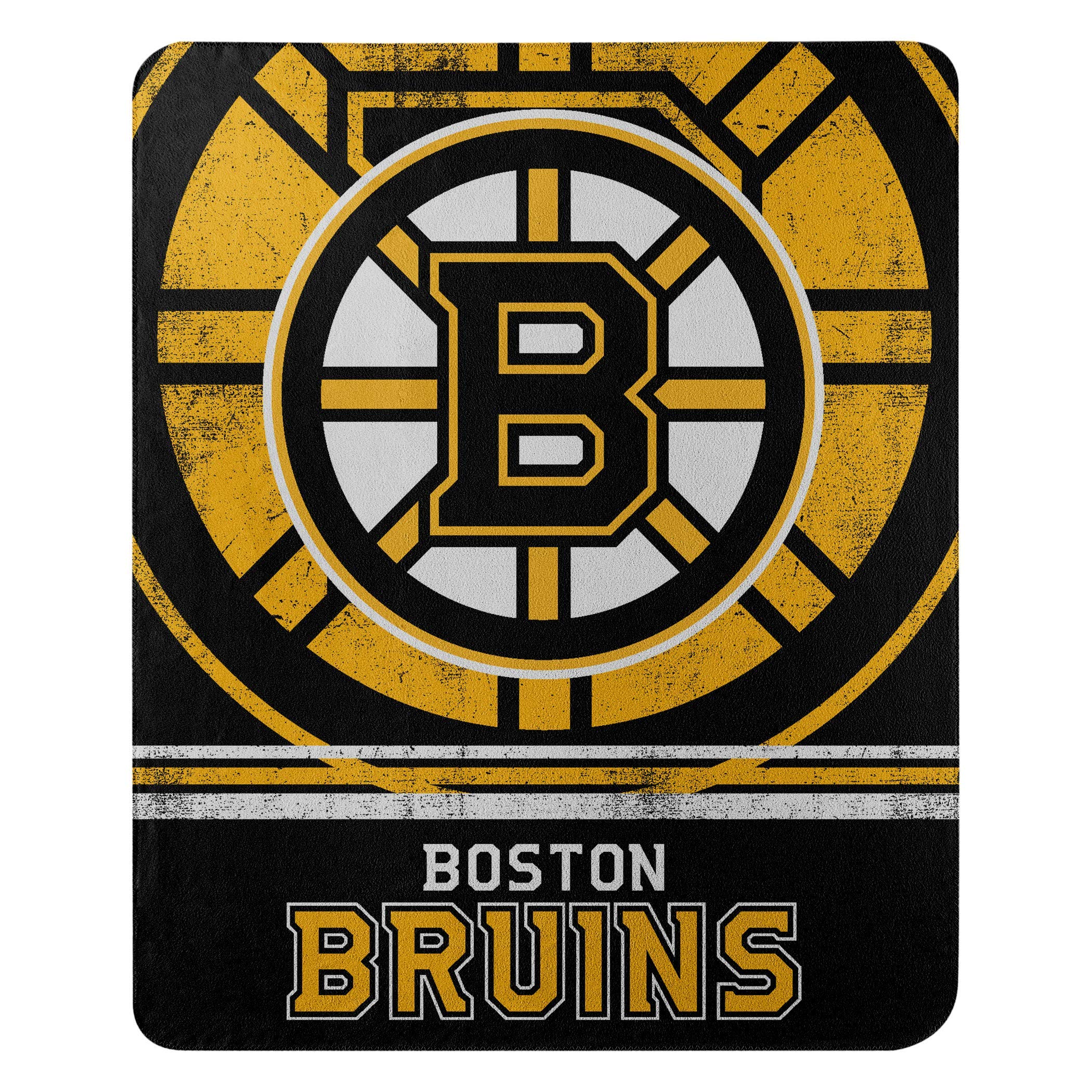 Book Cover Northwest NHL Unisex-Adult Fleece Throw Blanket Boston Bruins 50