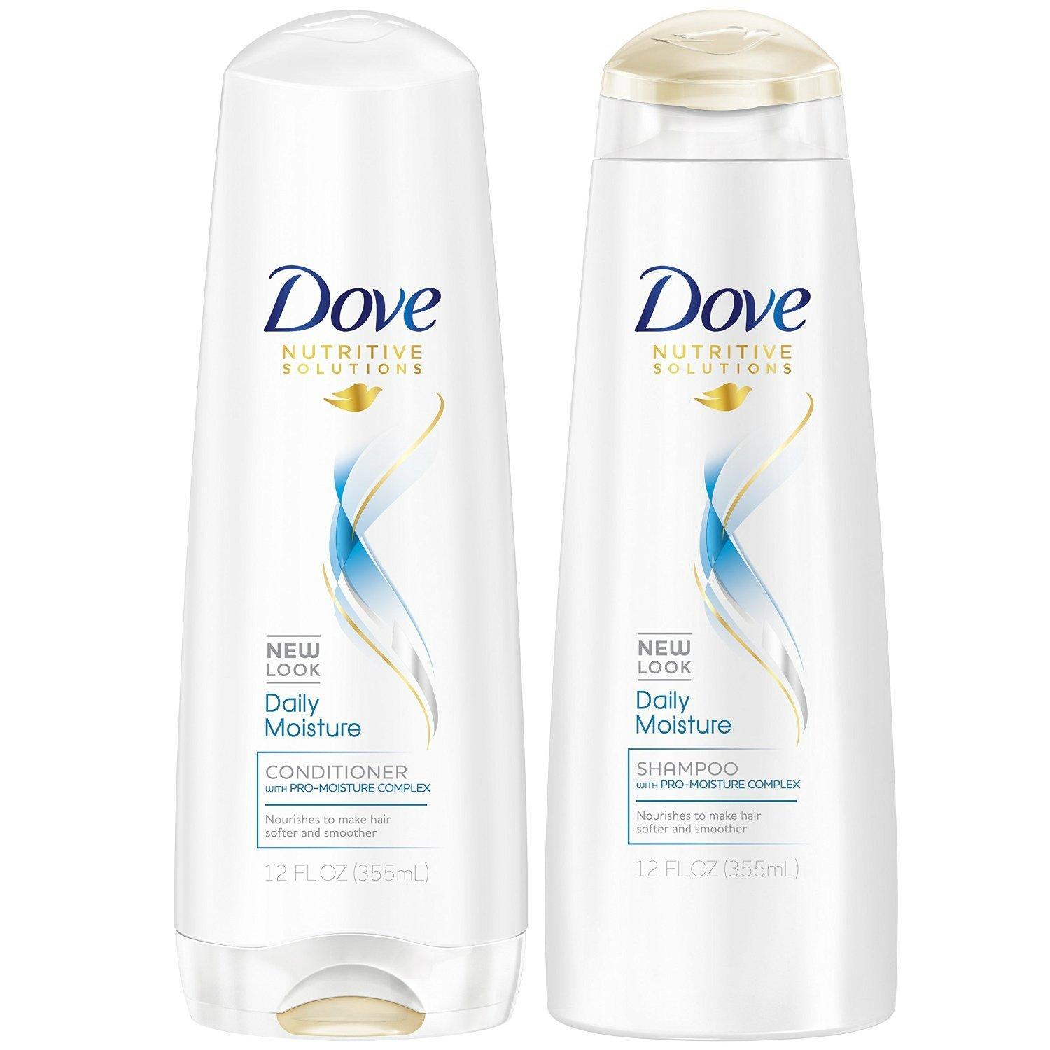 Book Cover Dove Shampoo & Conditioner Combo Sets (Moisture Combo Set)