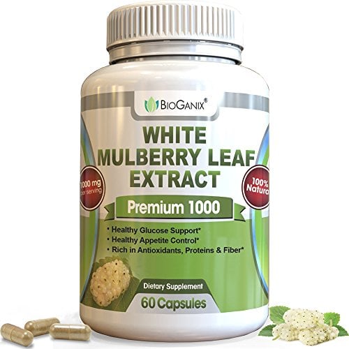 Book Cover Weight Loss Pills - Appetite Suppressant for Women, Appetite Suppressant for Men - Craving Control - Blood Sugar Support - Pure White Mulberry Leaf Extract, Non-GMO, Gluten Free - 60 Capsules