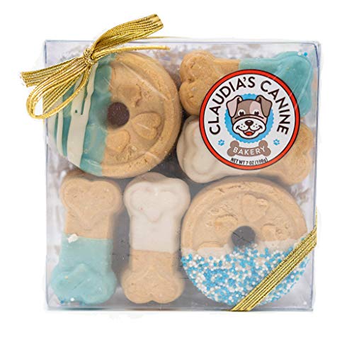 Book Cover Claudia's Canine Bakery - Blue Buddies Signature Gift Box of Gourmet Dog Cookie