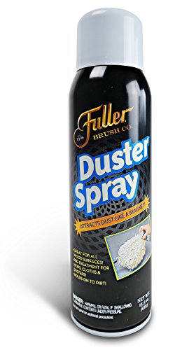 Book Cover Fuller Brush Duster Spray â€“ 15.5 oz Multi Surface Dust Removing Sprayer - Safe Household Cleaning For Floors, Furniture, Blinds & Car Interiors