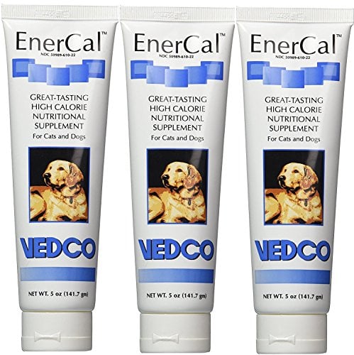 Book Cover EnerCal High Calorie Nutrition Suppliment for Cats and Dogs 5oz Tube