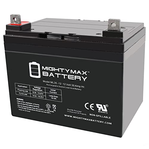 Book Cover ML35-12 - 12 Volt 35 AH SLA Battery- Mighty Max Battery Brand Product