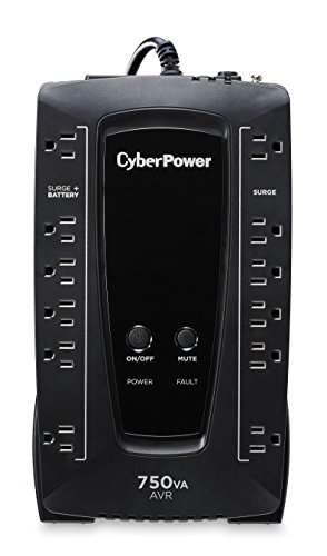 Book Cover CyberPower AVRG750U AVR UPS System, 750VA/450W, 12 Outlets, Compact