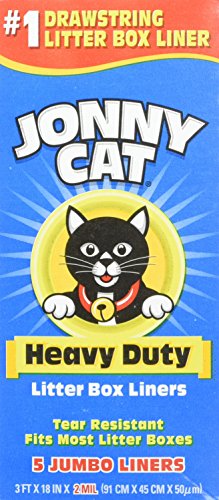 Book Cover Jonny Cat Cat Litter Box Liners 5 / Box (3 Pack)