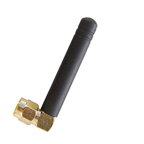 Book Cover HQRP SMA Male 46MM GSM GPRS 433MHz Antenna 2DBI Compatible with Wireless Bluetooth RF Transceiver Module Serial RS232 Megasquirt/Adaptronic Plus HQRP Coaster