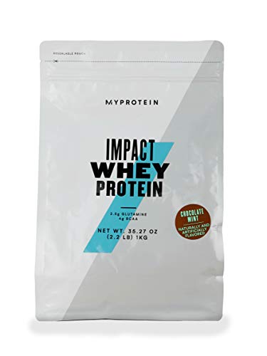 Book Cover Myprotein® Impact Whey Protein Powder, Chocolate Mint, 2.2 Lb (40 Servings)