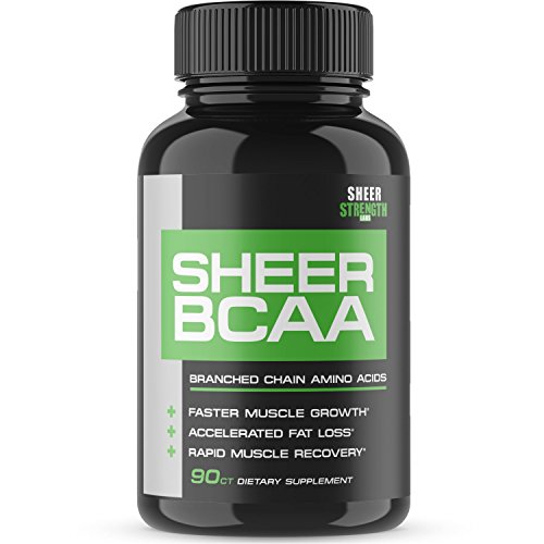 Book Cover BCAA Amino Acids Supplement - No Filler Branched Chain Amino Acids - Leucine Capsules, Valine, Isoleucine for Faster Workout Recovery and Muscle Growth for Men & Women - Made in USA - 90 BCAA Capsules