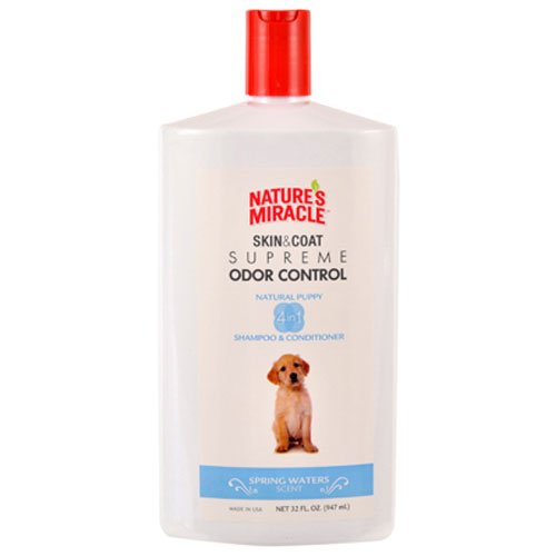 Book Cover Nature's Miracle Supreme Odor Control Puppy Shampoo, 32 oz