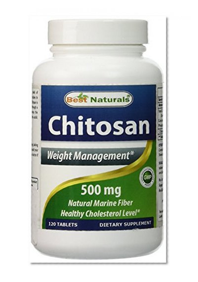 Book Cover Best Naturals -- Chitosan -- 500 mg -- 120 Tablets